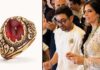 आमिर-गौरी के प्यार की शाही निशानी बनी रूबी रिंग Ruby ring becomes a royal symbol of Aamir and Gauri's love.