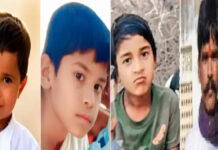 रेलिंग तोड़ फुटपाथ पर चढ़ा बेकाबू ट्रेलर: पिता समेत तीन मासूमों की मौत Out-of-control trailer breaks railing and mounts the footpath.