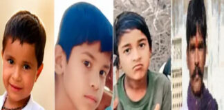 रेलिंग तोड़ फुटपाथ पर चढ़ा बेकाबू ट्रेलर: पिता समेत तीन मासूमों की मौत Out-of-control trailer breaks railing and mounts the footpath.