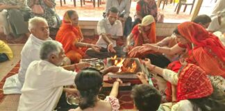 अच्छी बारिश और प्रदेश की समृद्धि के लिए गोविंद देवजी मंदिर में हुआ सुवृष्टि पर्जन्य गायत्री महायज्ञ