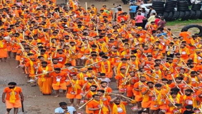 Rajasthan Police on alert regarding Kanwar Yatra. Rajasthan Police on alert regarding Kanwar Yatra.