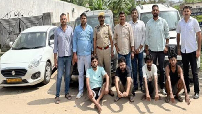 High-tech interstate vehicle theft gang busted
