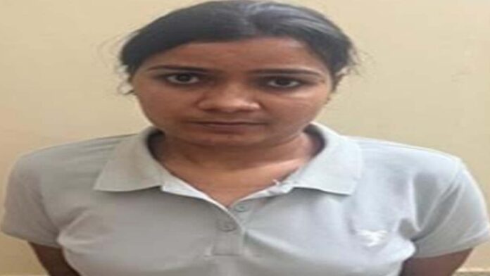 Woman arrested for securing a forest guard job by fielding a dummy candidate in the recruitment exam. Woman arrested for securing a forest guard job by fielding a dummy candidate in the recruitment exam.