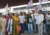 दिल्ली लाठीचार्ज के विरोध में जयपुर में युवाओं ने किया विरोध-प्रदर्शन