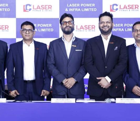 9 जुलाई से खुलेगा लेजर पावर एंड इंफ्रा का ₹742 करोड़ का आईपीओ Laser Power & Infra's ₹742 crore IPO to open on July 9.