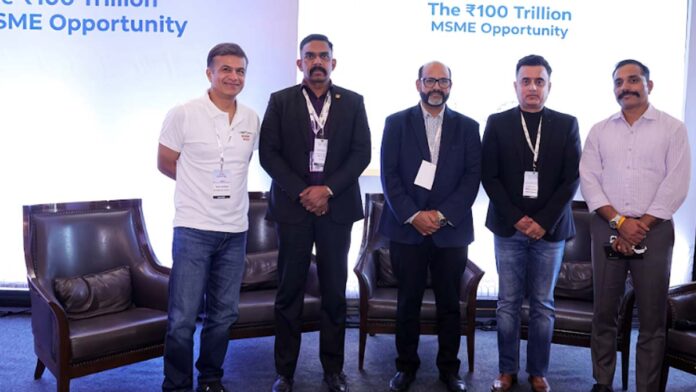 Lentra brought together industry stalwarts to discuss the ₹100 lakh crore MSME opportunity. Lentra brought together industry stalwarts to discuss the ₹100 lakh crore MSME opportunity.
