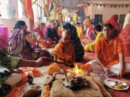 भव्य सामूहिक यज्ञोपवीत संस्कार महोत्सव में राजस्थान के अलग-अलग जिलों से आए बटुक Grand Mass Upanayana Ceremony Festival