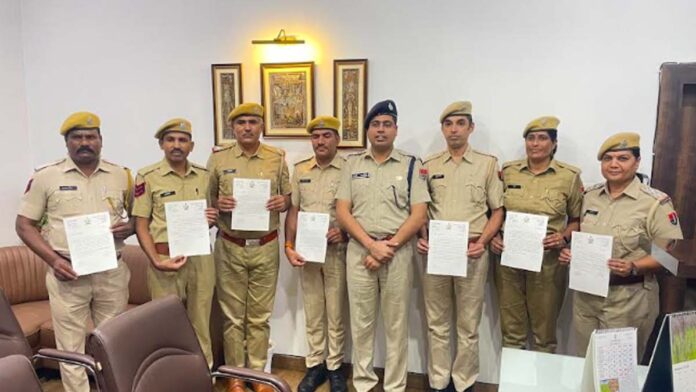 Ajmer Police excels in public service alongside crime control.
