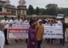 अल्बर्ट हॉल पर नुक्कड़ नाटक से दिया यातायात नियमों की पालना का संदेश