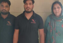 40 लाख की फिरौती के लिए अपहरण करने वाली महिला समेत तीन गिरफ्तार Three arrested, including a woman, for kidnapping for a ₹40 lakh ransom.