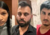 होटल के कमरे में चल रहा था ऑनलाइन जुआ-सट्टा: युवती समेत तीन गिरफ्तार