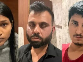 होटल के कमरे में चल रहा था ऑनलाइन जुआ-सट्टा: युवती समेत तीन गिरफ्तार