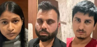 होटल के कमरे में चल रहा था ऑनलाइन जुआ-सट्टा: युवती समेत तीन गिरफ्तार