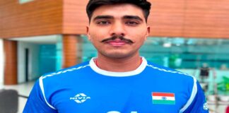 एशियाई यूथ हैंडबॉल में राजस्थान के मानवेन्द्र सिंह करेंगे देश का प्रतिनिधित्व Rajasthan's Manvendra Singh to represent the country at the Asian Youth Handball Championship.