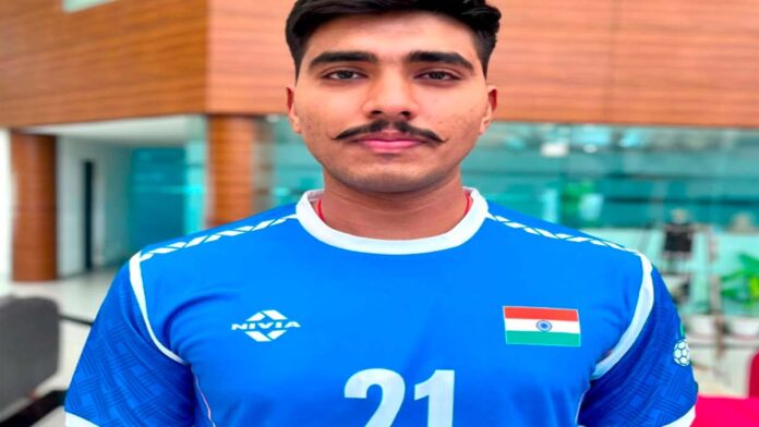 Rajasthan's Manvendra Singh to represent the country at the Asian Youth Handball Championship. Rajasthan's Manvendra Singh to represent the country at the Asian Youth Handball Championship.