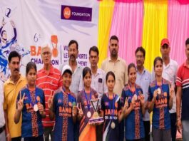 एयू बनो चैंपियन विलेज लेवल स्पोर्ट्स टूर्नामेंट में 29 हजार खिलाड़ियों ने दिखाया दम
