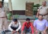 बालाजी मंदिर में चोरी करने वाले दो चोर सहित खरीदार गिरफ्तार