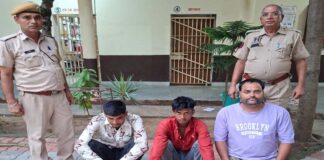 बालाजी मंदिर में चोरी करने वाले दो चोर सहित खरीदार गिरफ्तार