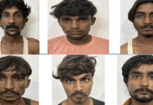 नकबजनी करने वाले अंतरराज्यीय गैंग के छह सदस्य गिरफ्तार