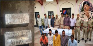 मजदूरों की बदली जिंदगी ने खोला हवेली के खजाने का राज:66.4 किलो चांदी के साथ पांच गिरफ्तार Five arrested with 66.4 kg of silver