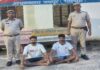 फॉर्च्यूनर सवार युवकों पर गोलियां बरसाने वाले दो बदमाश गिरफ्तार