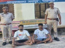फॉर्च्यूनर सवार युवकों पर गोलियां बरसाने वाले दो बदमाश गिरफ्तार