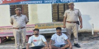 फॉर्च्यूनर सवार युवकों पर गोलियां बरसाने वाले दो बदमाश गिरफ्तार