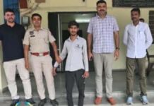 अवैध देशी पिस्टल के साथ शातिर बदमाश गिरफ्तार