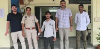 अवैध देशी पिस्टल के साथ शातिर बदमाश गिरफ्तार