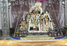 गोविंददेवजी मंदिर में रक्षाबंधन की धूम: सुनहरी लप्पा पोशाक में सजे ठाकुरजी