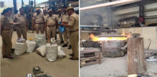 पुलिस ने किए 23 मामलों में जब्त 1.80 करोड़ के मादक पदार्थ नष्ट