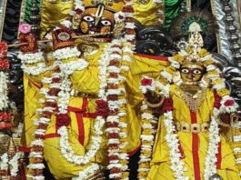 गोविंददेवजी मंदिर में तीन सितंबर को छांवण में नो एंट्री: रैंप से होंगे ठाकुर जी के दर्शन Janmashtami festival at Govind Dev Ji Temple from August 19