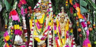 केसर-अगरू से रंगी पवित्रा मालाओं से सजे ठाकुर जी: गोविंददेवजी मंदिर में भक्ति की बही धारा Thakur-ji adorned with sacred garlands scented with saffron and agarwood.