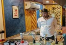 कैफे में चल रहा था अवैध हुक्का बार: पुलिस ने छापेमारी कर संचालक को दबोचा