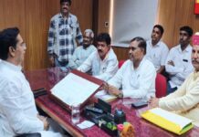 सरपंच संघ राजस्थान का प्रतिनिधिमंडल ग्रामीण विकास एवं पंचायत राज विभाग के अधिकारियों से मिला Rural Development and Panchayati Raj Department.