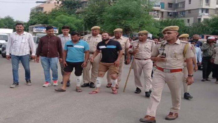 Shakir murder case: Police surrounded and apprehended the two main accused who were hiding in the forest. Shakir murder case: Police surrounded and apprehended the two main accused who were hiding in the forest.