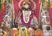 श्री सिद्धपीठ शनिधाम नवग्रह मंदिर का पाटोत्सव में 551 किलो दूध से हुआ अभिषेक Patotsav of Shri Siddhpeeth Shanidham Navagraha Temple