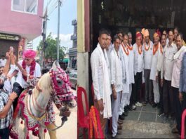 हलवाई कैटरर्स समिति चुनाव में रमेश्वर कसाना के समर्थन में जुटे समर्थक