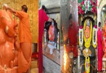 हरियाली अमावस्या पर गणेश मंदिरों में गूंजे मंत्र: पंचामृत अभिषेक से हुआ प्रथम पूज्य का श्रृंगार Mantras resonate in Ganesha temples on Hariyali Amavasya.