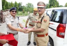आईपीएस रेवंत दान ने संभाली एसडीआरएफ की कमान: गाडोता मुख्यालय का किया निरीक्षण IPS Revant Dan takes charge of SDRF; inspects Gadota headquarters.