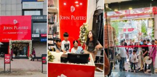 वैशाली नगर में खुला जॉन प्लेयर्स का फ्लैगशिप स्टोर John Players' flagship store opened in Vaishali Nagar.