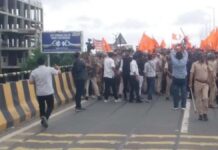 यूजीसी नियमों के खिलाफ जयपुर में गरजी करणी सेना Karni Sena lashes out in Jaipur against UGC norms.