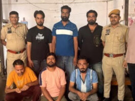 होटल खंडेला पैलेस में जुए का भंडाफोड़: संचालक सहित छह गिरफ्तार