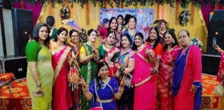 लोक नृत्य और लहरिया के रंग में रंगा तीज महोत्सव, वंदना बनीं ‘लहरिया क्वीन’ Teej festival steeped in the colors of folk dance and *Leheriya*