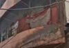 परकोटा क्षेत्र में बड़ा हादसा टला: तीस गज का तीन मंजिला मकान झुका A three-story house of thirty yards tilted