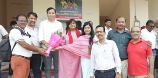 प्राकृतिक सौंदर्य के बीच क्लब सदस्यों ने गोठ का आनंद लिया