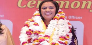 प्रीति सक्सेना बनीं लायंस क्लब जयपुर डायमंड की अध्यक्ष Preeti Saxena becomes President of Lions Club Jaipur Diamond.