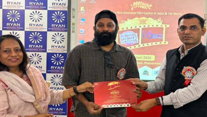 Through films, children learned about world cinema and new technology. Through films, children learned about world cinema and new technology.