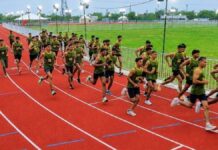 राजस्थान के युवाओं की भारी भागीदारी के साथ उदयपुर भर्ती रैली का सफ़लतापूर्वक समापन