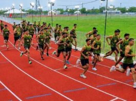 राजस्थान के युवाओं की भारी भागीदारी के साथ उदयपुर भर्ती रैली का सफ़लतापूर्वक समापन